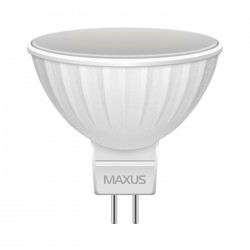 Светодиодная лампа Maxus LED-143-01 MR16 3W 3000K 220V GU5.3 GL